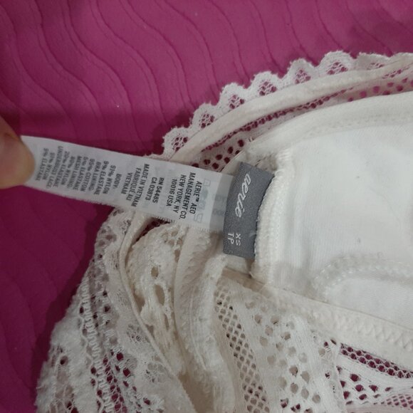 Boho crochet lace feminine bra top longline bralette - Picture 10 of 10